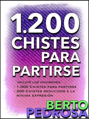 cover image of 1200 Chistes para partirse